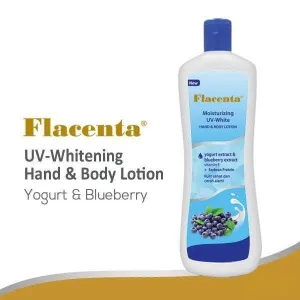 FLACENTA Hand & Body Lotion Yogurt Blueberry - 500ml