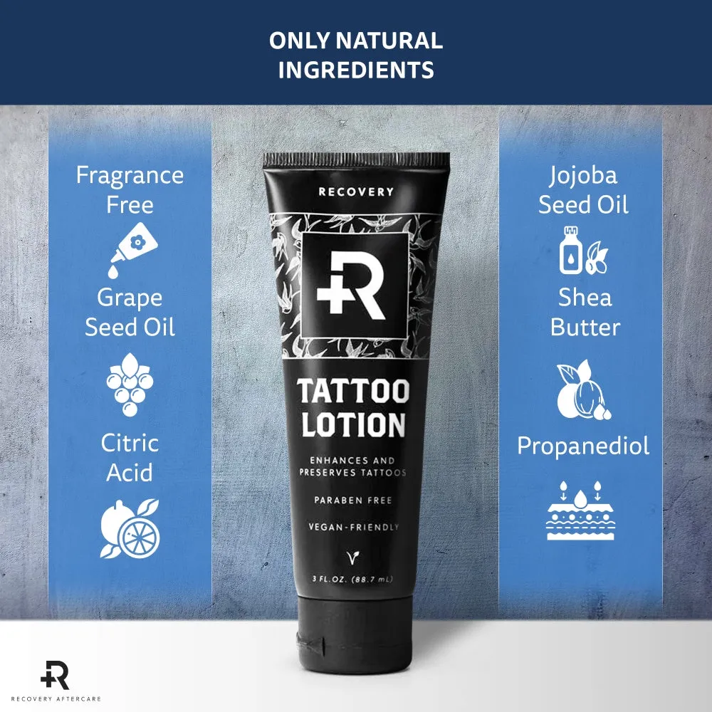 Free Gift - Recovery Tattoo Lotion — 3oz Tube