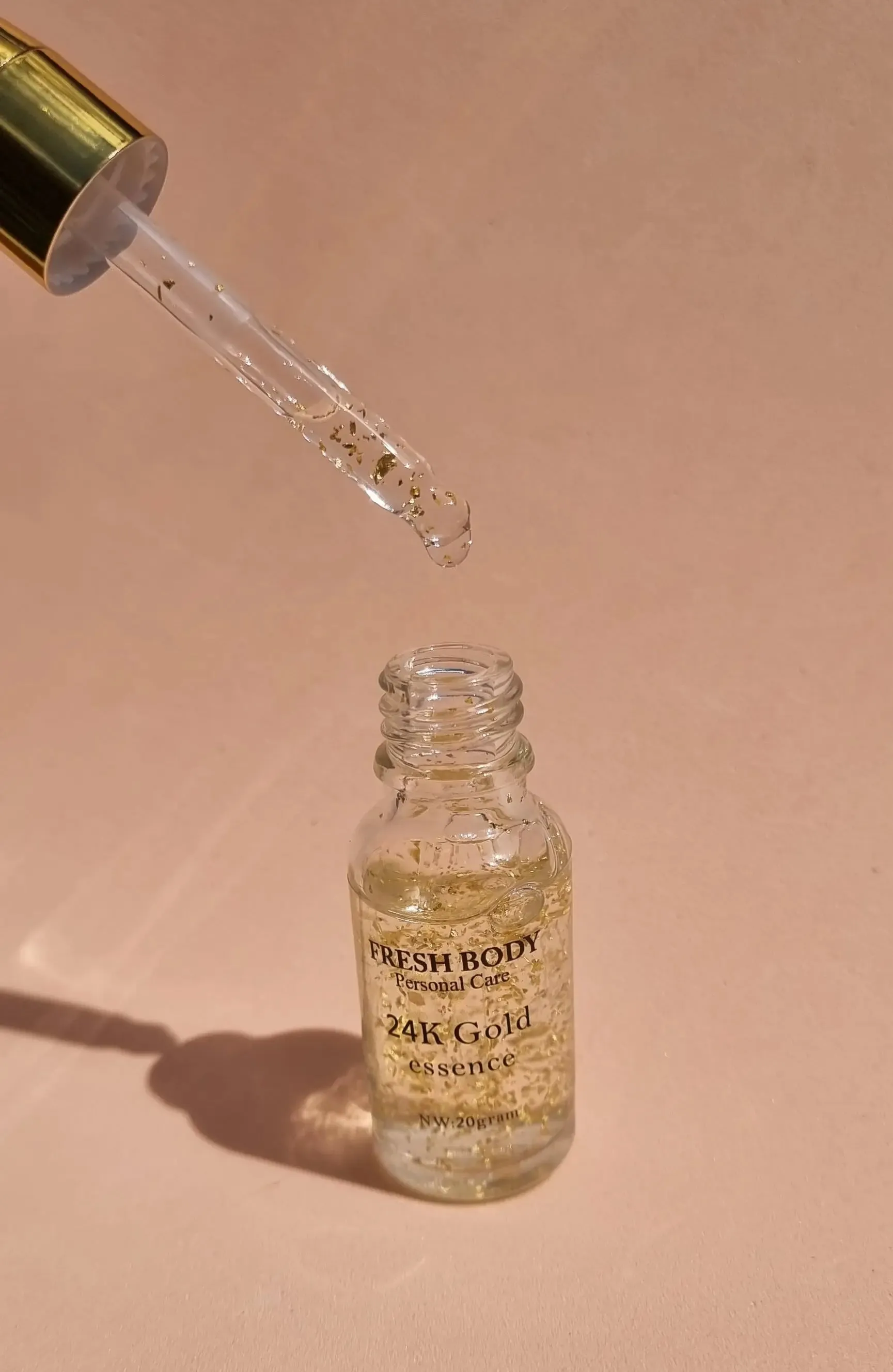 Fresh Body Moisturizing Skin Care Serum 24k Gold