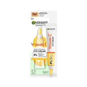 Garnier Brightening 4% Vitamin C Eye Cream with Niacinamide Caffeine & Banana 15ml