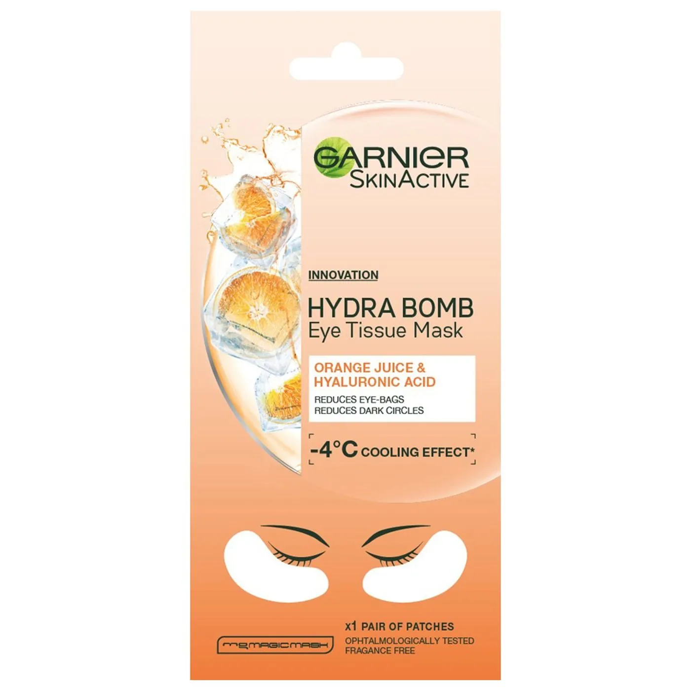 Garnier Skin Active Eye Tissue Orange Mask 6 GM