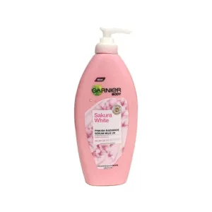 Garnier Whitening Body Lotion Sakura White Skin Serum Moisturizing 400ml