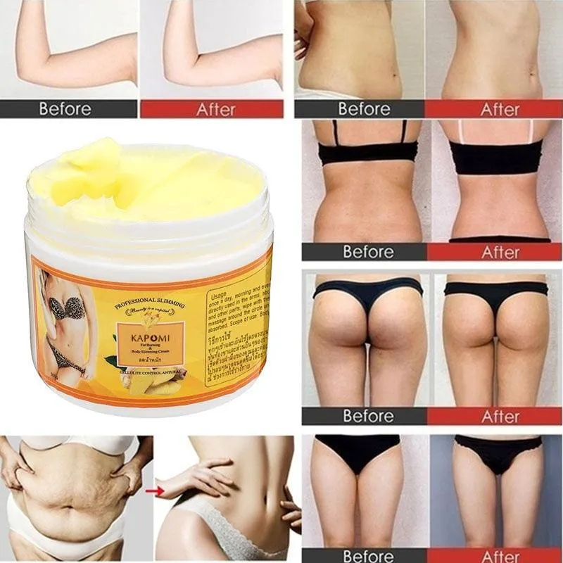 Ginger Infused Firming Massage Cream for Slimming and Skin Revitalization