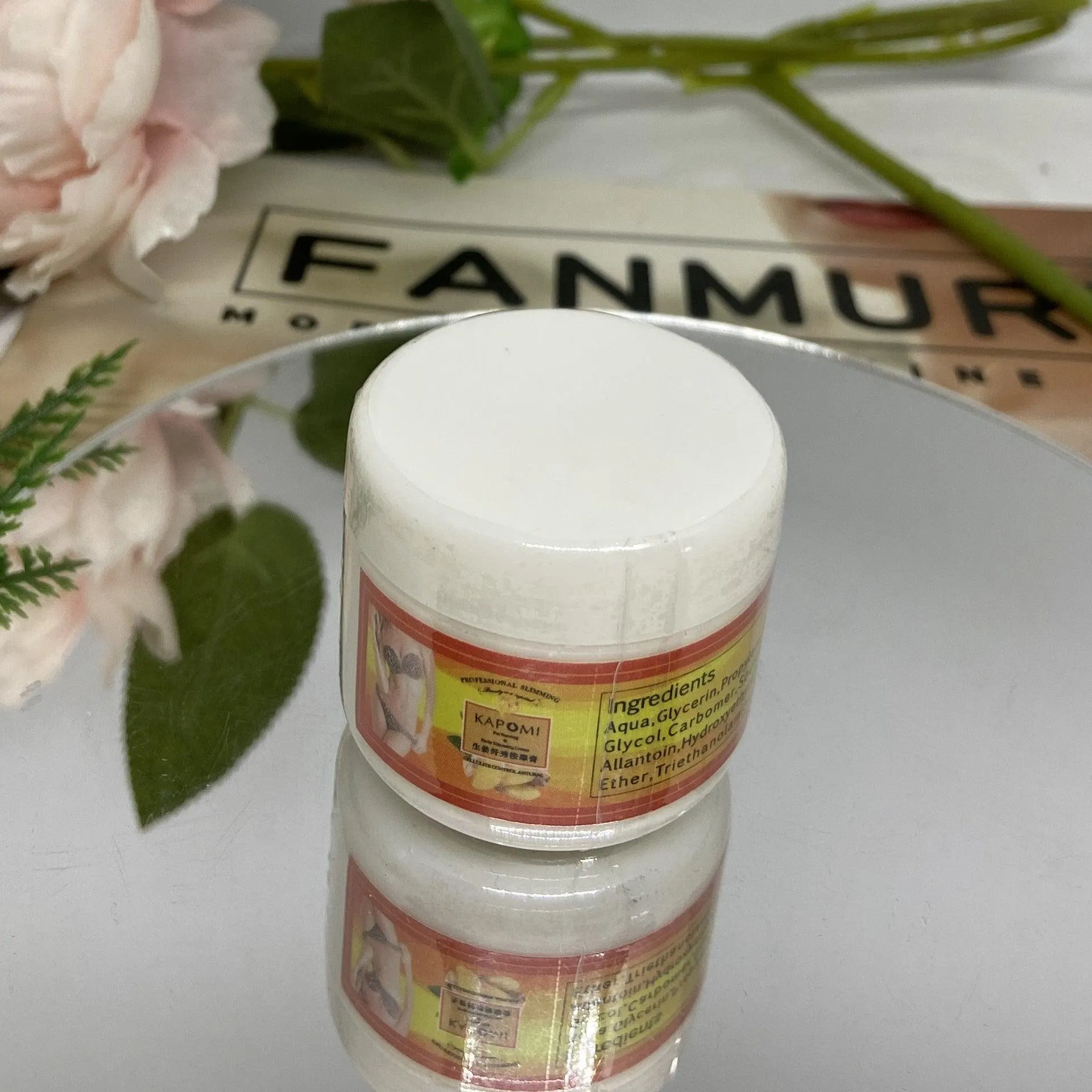 Ginger Infused Firming Massage Cream for Slimming and Skin Revitalization