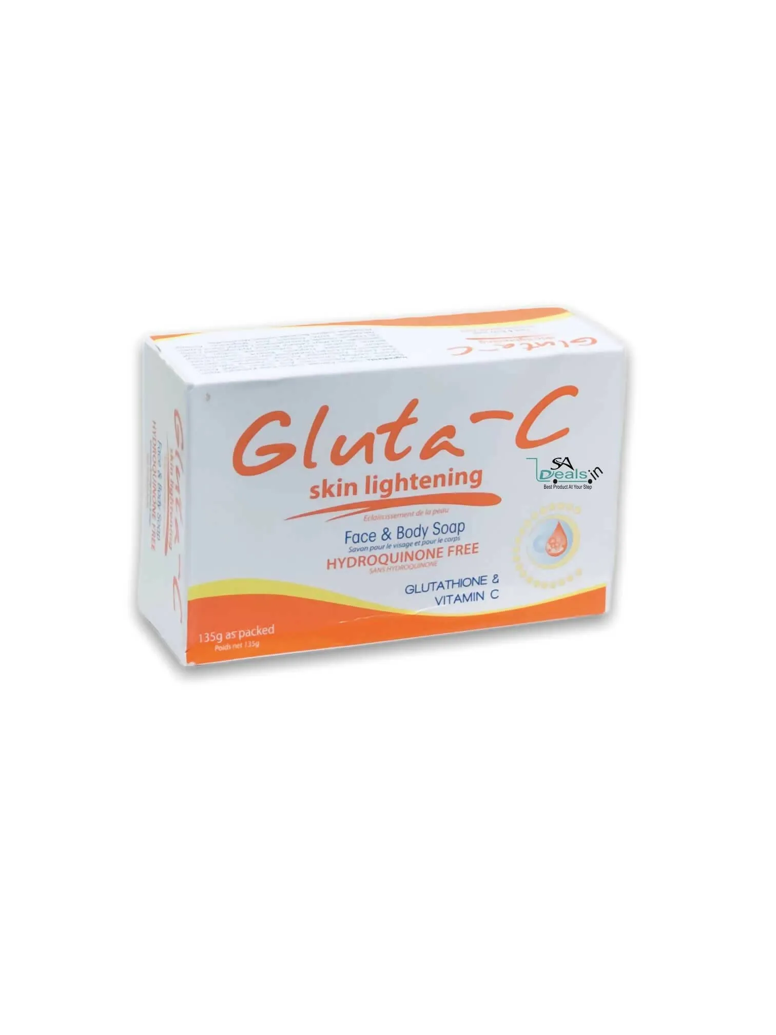 Gluta C Skin lightening Face and Body Soap 135g