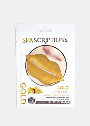 Gold Hydrogel Lip Mask