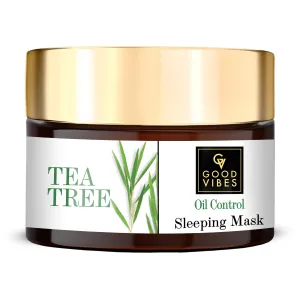 Good Vibes Tea Tree Oil Control Sleeping Mask (50 g)