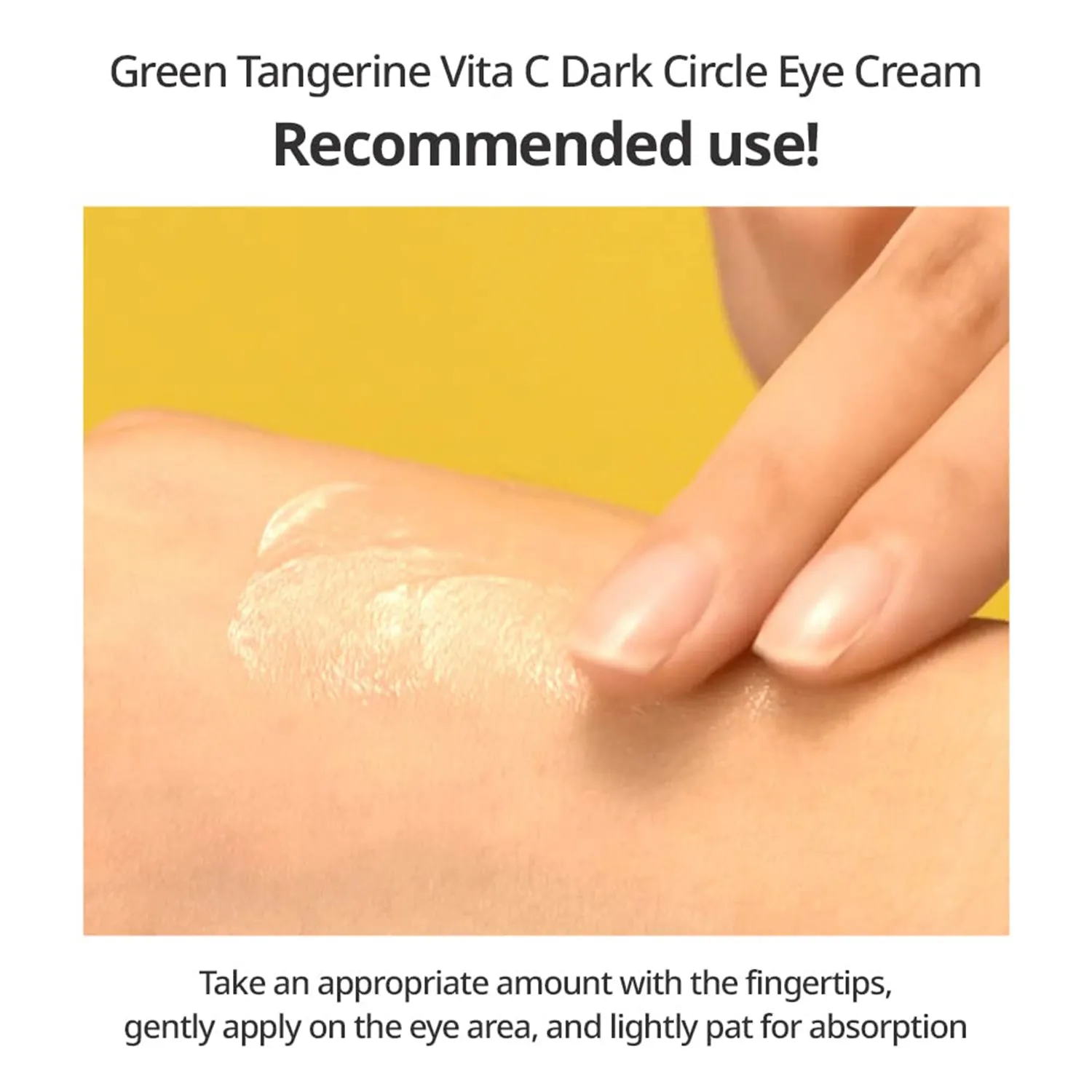 Goodal Green Tangerine Vitamin C Dark Circle Eye Cream 1.01oz/ 30ml