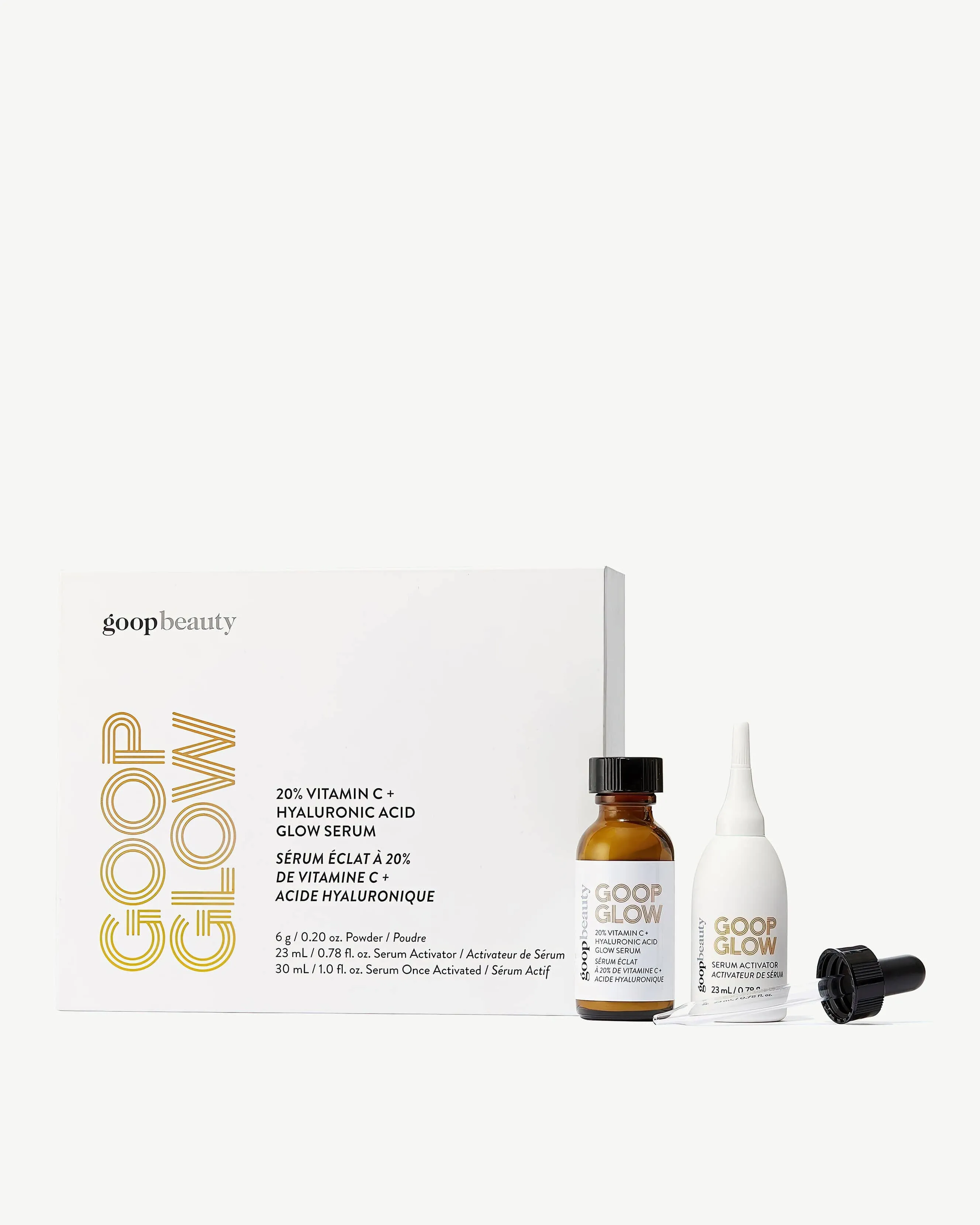 GOOPGLOW 20% Vitamin C   Hyaluronic Glow Serum