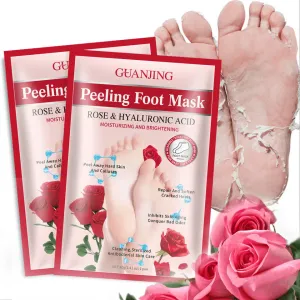 Guanjing Rose Nourishing Foot Peeling Mask - 40g