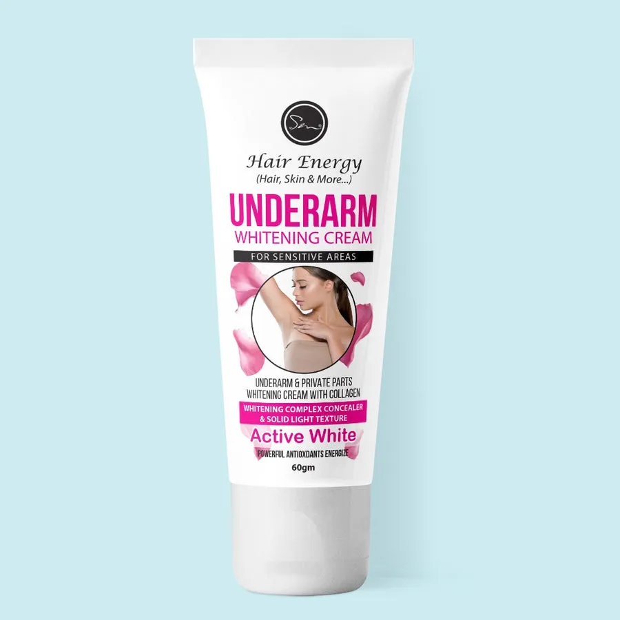 Hair Energy 100 Organic Aloevera GelUnderarm Whitening Cream