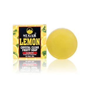 HANDMADE ORGANIC LEMON FRUITY SOAP-NATURAL SKINCARE BAR' 85GM