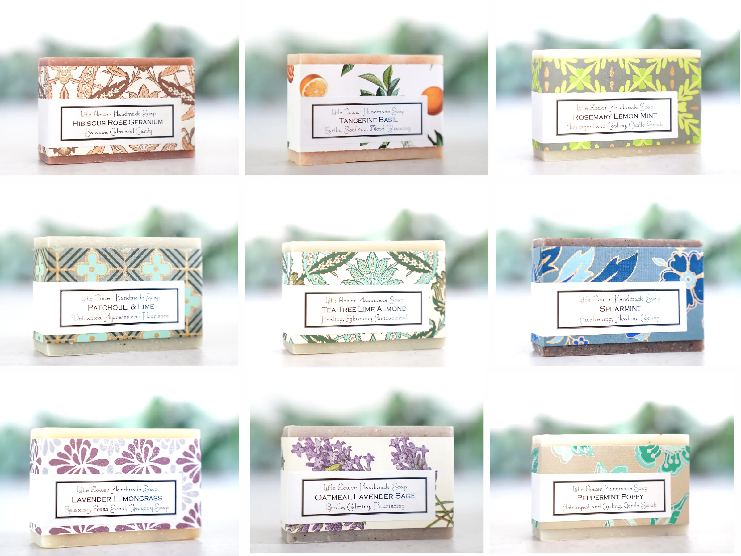 Handmade Soap - Set of 3 Bars - Best Hand Soap