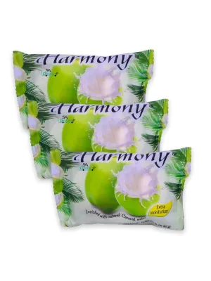 Harmony Coconut Fruity soap 75g (Pack Of 3)
