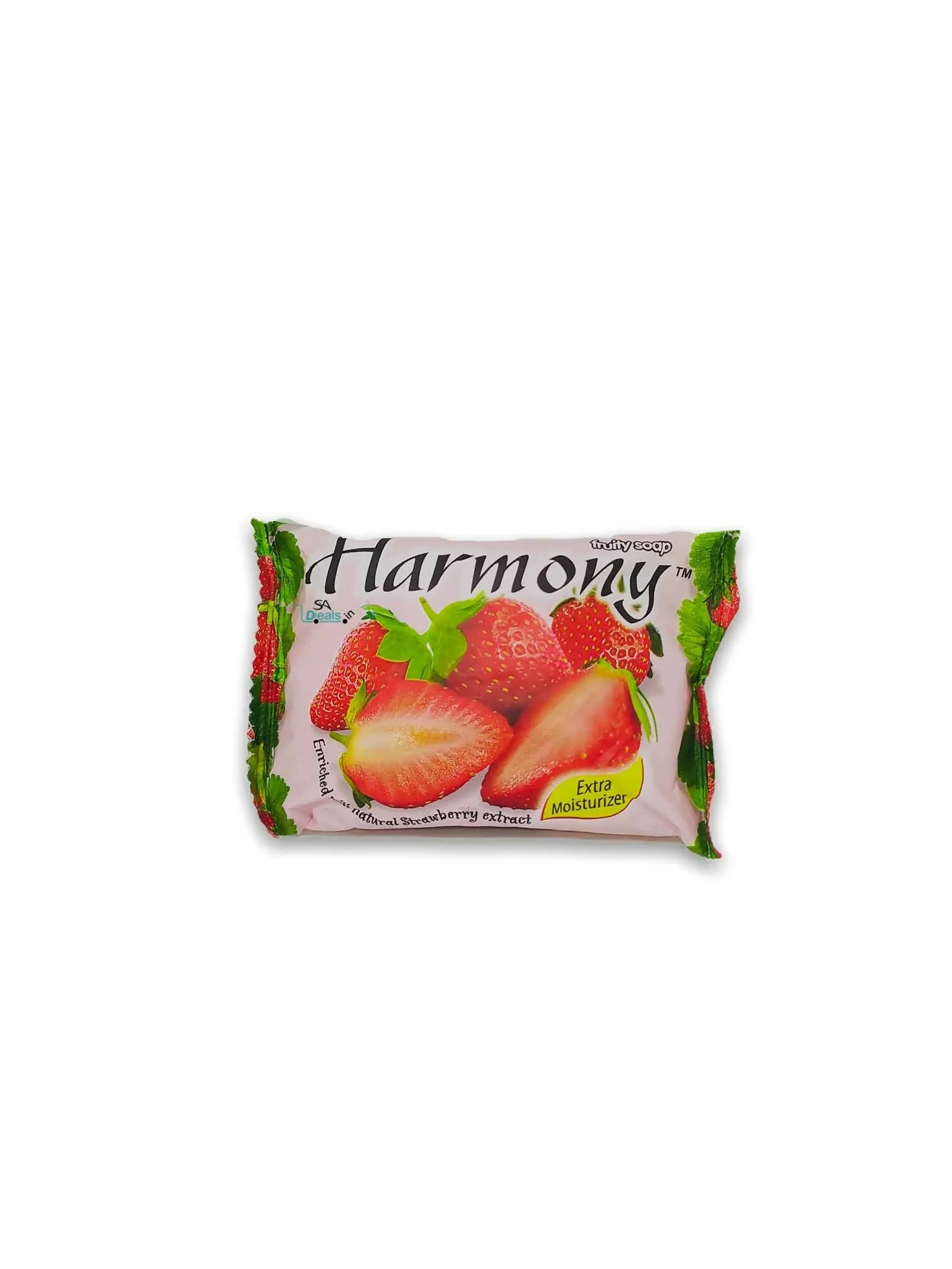 Harmony Strawberry Fruity soap 75g (Pack Of 3)