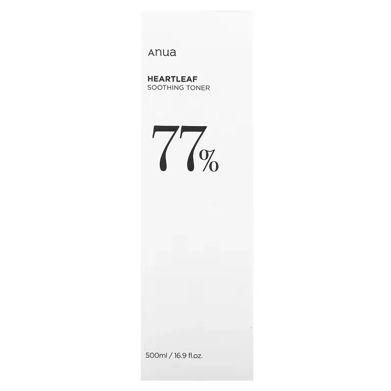 Heartleaf 77% Soothing Toner łagodzący tonik do twarzy 500ml