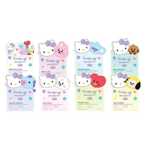 Hello Kitty & BT21 Printed Essence Sheet Mask Complete Collection (Set of 8) – $32 Value