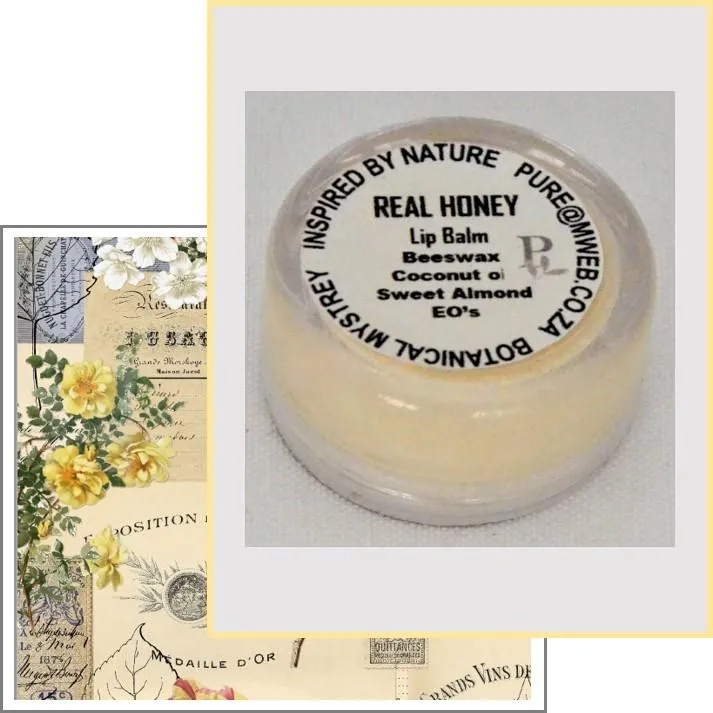 Herbal -  Real Honey Lip Balm 10 mls