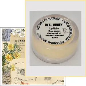 Herbal -  Real Honey Lip Balm 10 mls