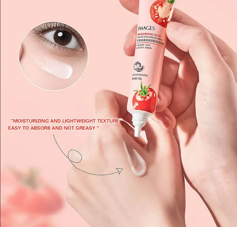 IMAGES Hyaluronic Acid Tomato Moisturizing Reducing Black Circle Eye Cream 20g XXM61268