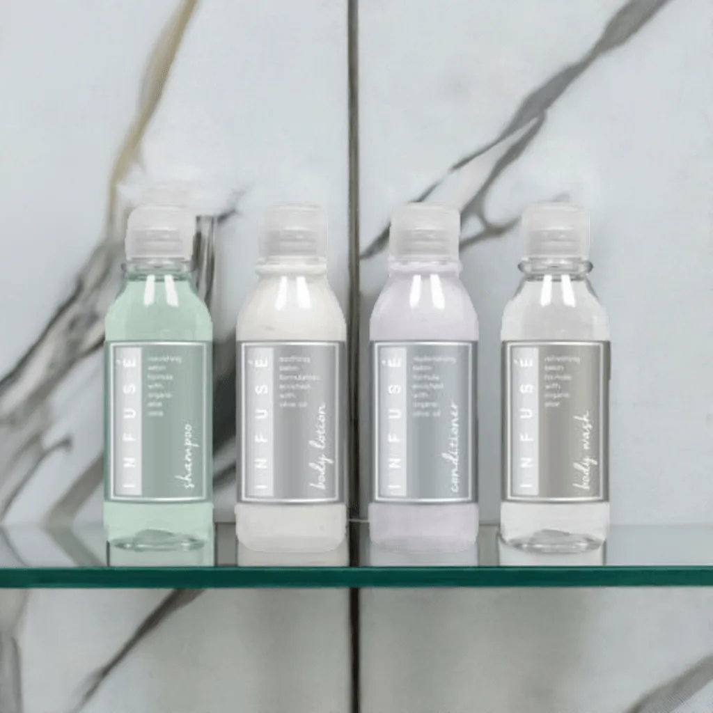 Infuse Lavender Mint Set, 60ea, Sham, Cond, Body Wash, Lotion.