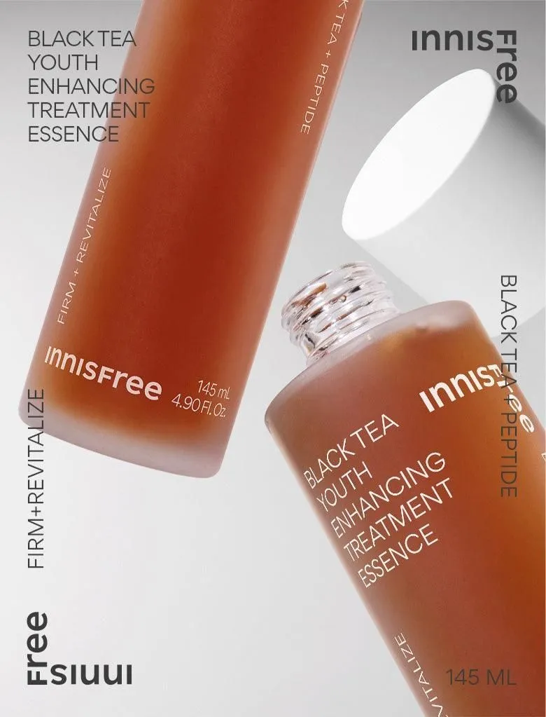 innisfree Black Tea Youth Enhancing Treatment Essence 145ml