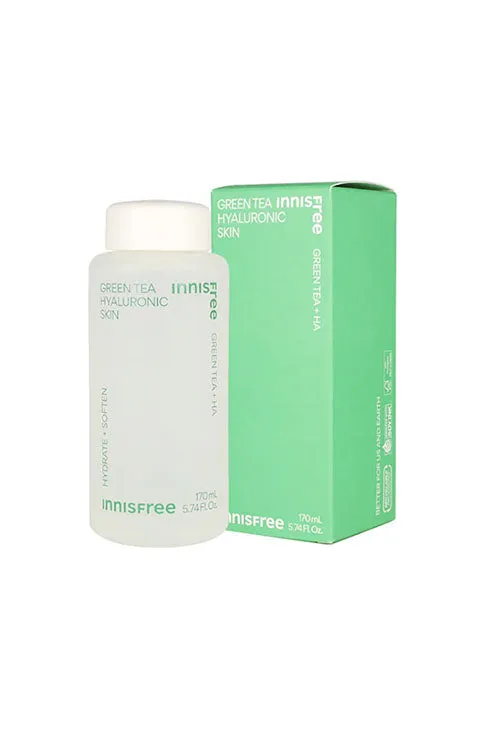 [INNISFREE] Green Tea Hyaluronic Skin (170mL)