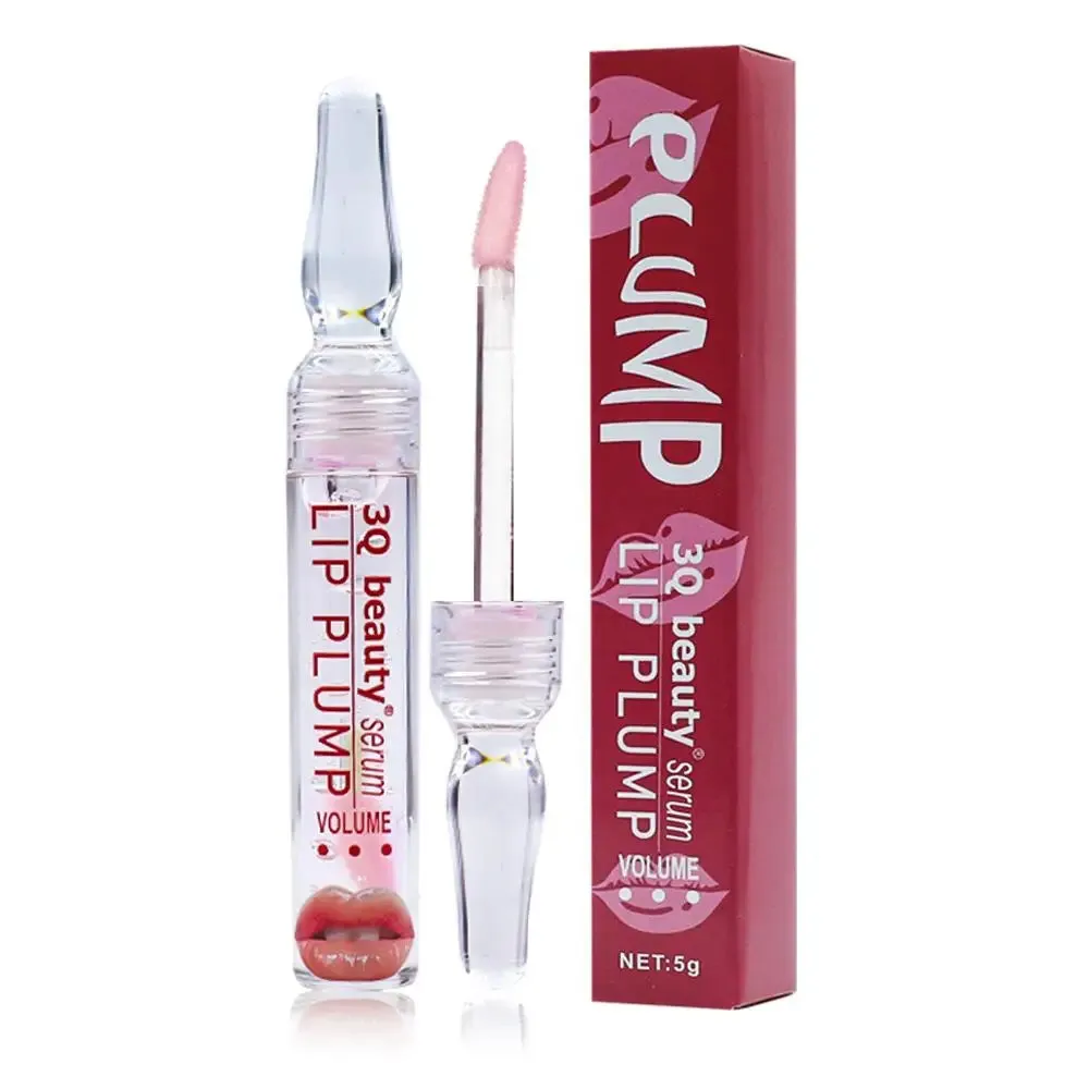 Instant Lip Enhancer Plumper Oil - Extreme Volumizing Lip Gloss Serum. Nourish, Anti-Wrinkle, Sexy Lip Moisturizing Care Cosmetics.