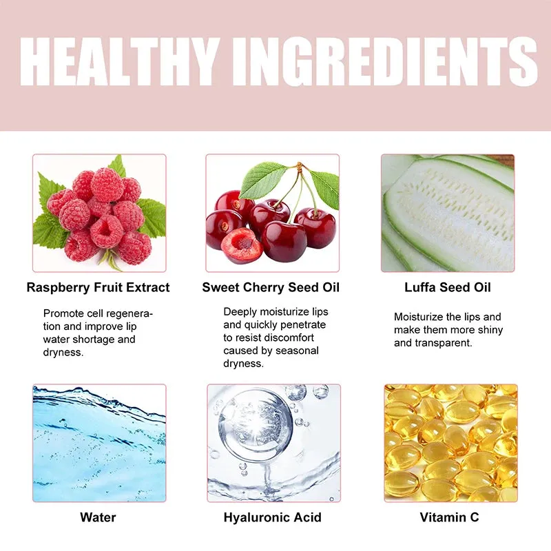 Instant Lip Enhancer Plumper Oil - Extreme Volumizing Lip Gloss Serum. Nourish, Anti-Wrinkle, Sexy Lip Moisturizing Care Cosmetics.