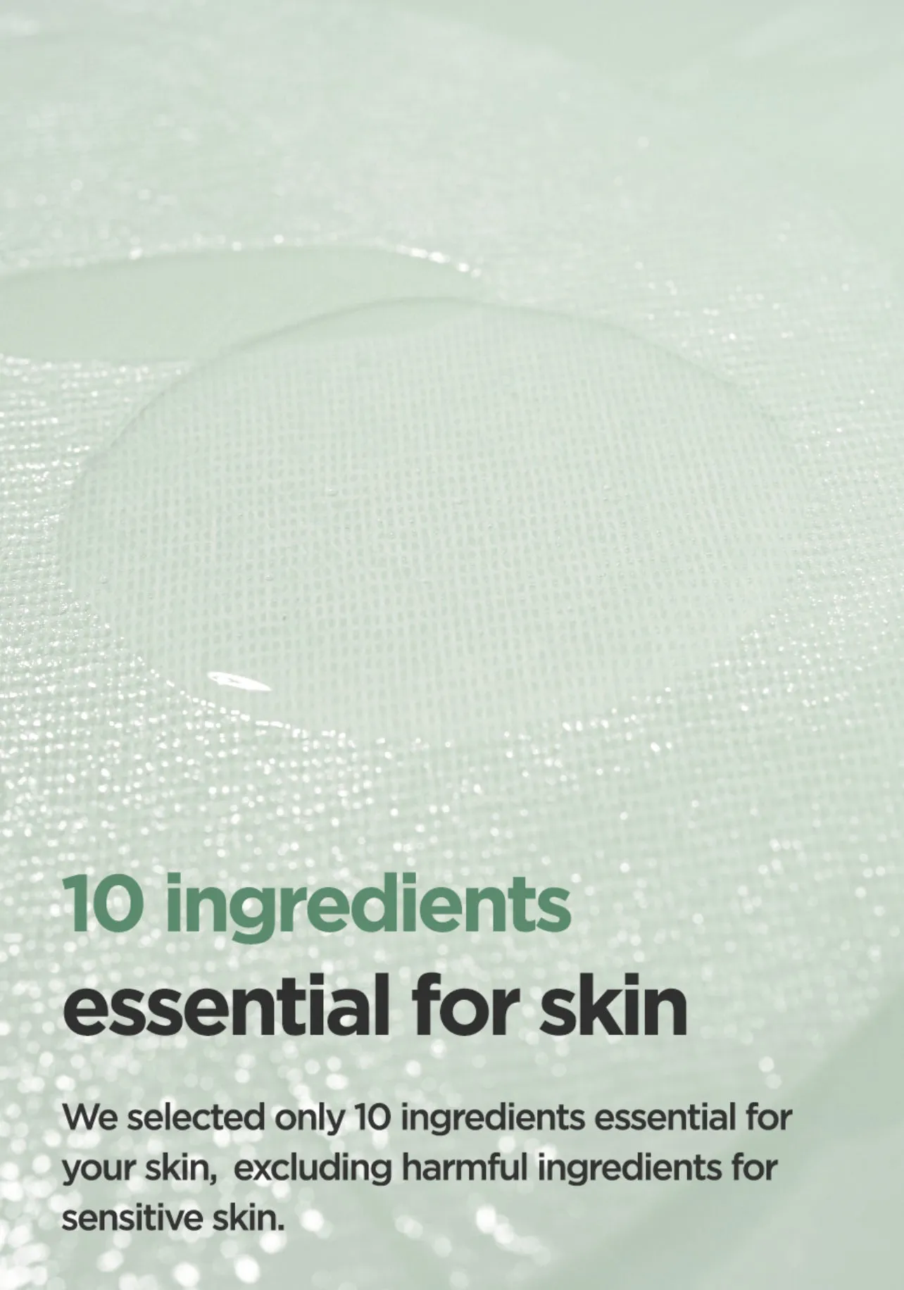 ISNTREE Mugwort Calming Gauze Mask  قناع ورقي بعشبة الموكوارت