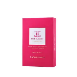JAYJUN Rose Blossom Mask set Brighten Yor Skin With Rose Water Nourishing And Hydratin 10 pcs Setg   بكج ماسكات ورقية بماء الورد