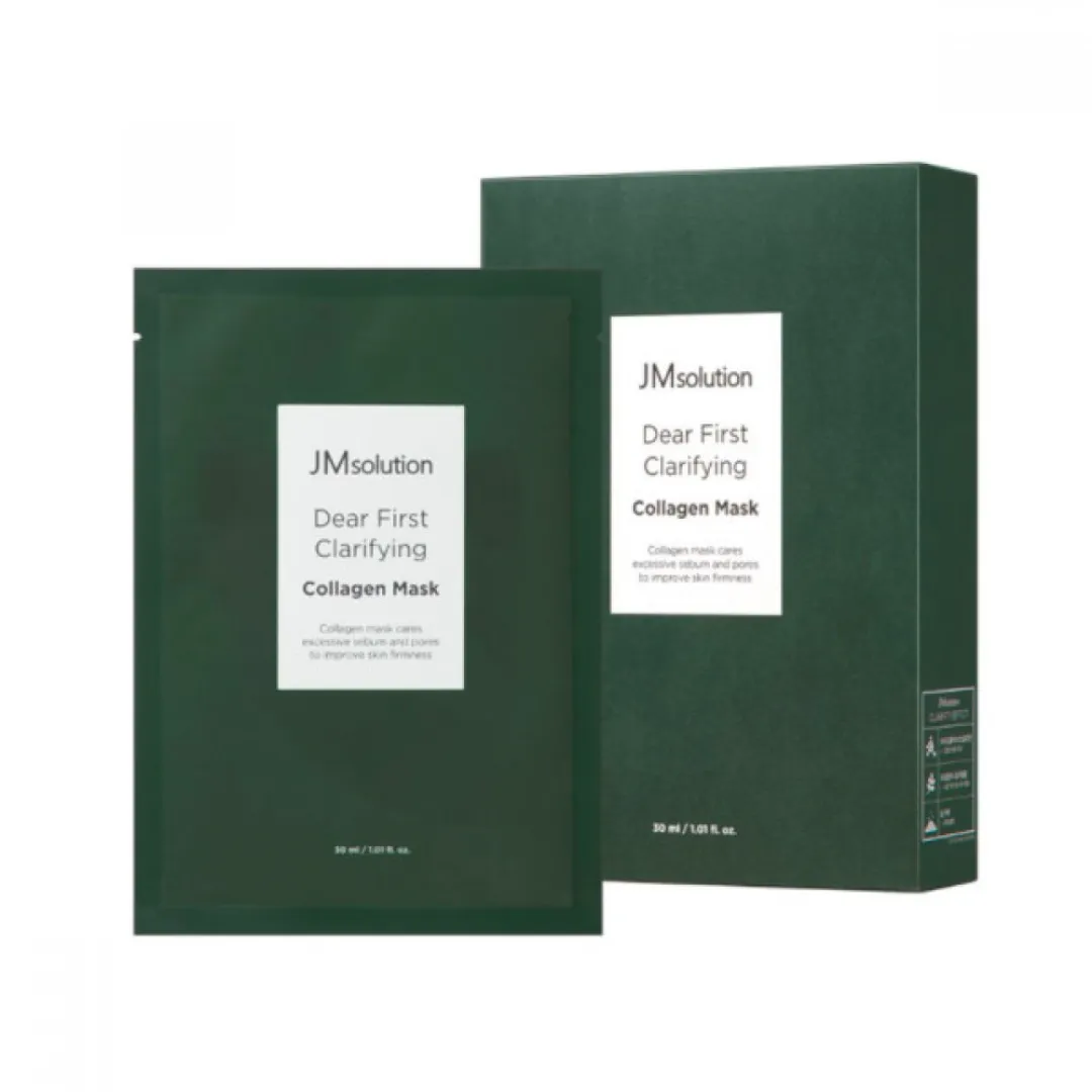 [JM Solution Mask] Dear First Clarifying Collagen Mask