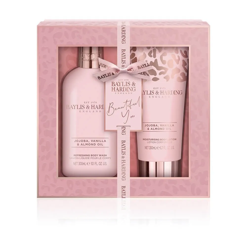 Jojoba, Vanilla & Almond Oil Bathing Essentials Gift Set