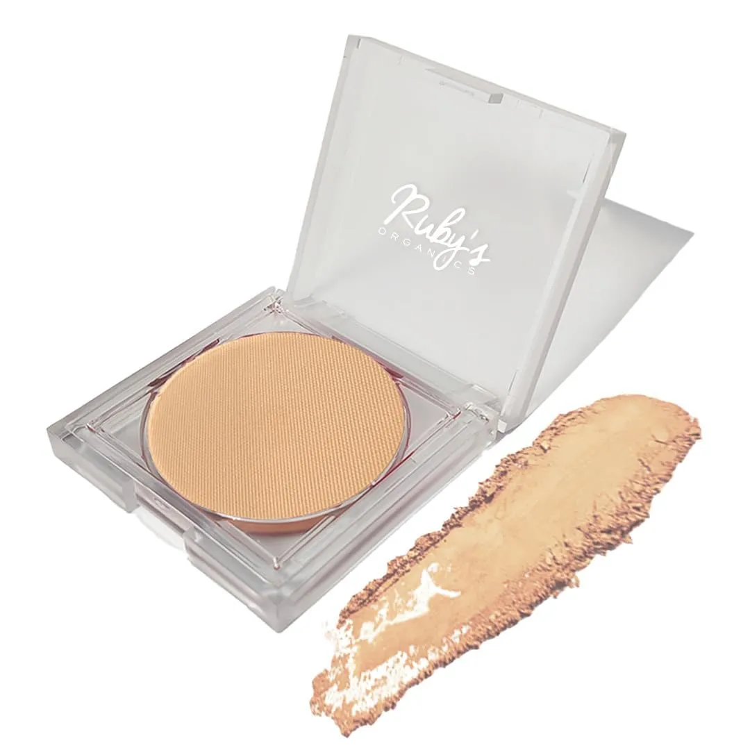 JVNX Compact Setting Powder- Matte Finish Poreless for Women All Skin Types, Face Makeup, Controls Oil, Conceals & Radiant Skeen, Natural, Cruelty, Vegan & Paraben Free - Shade, 9g