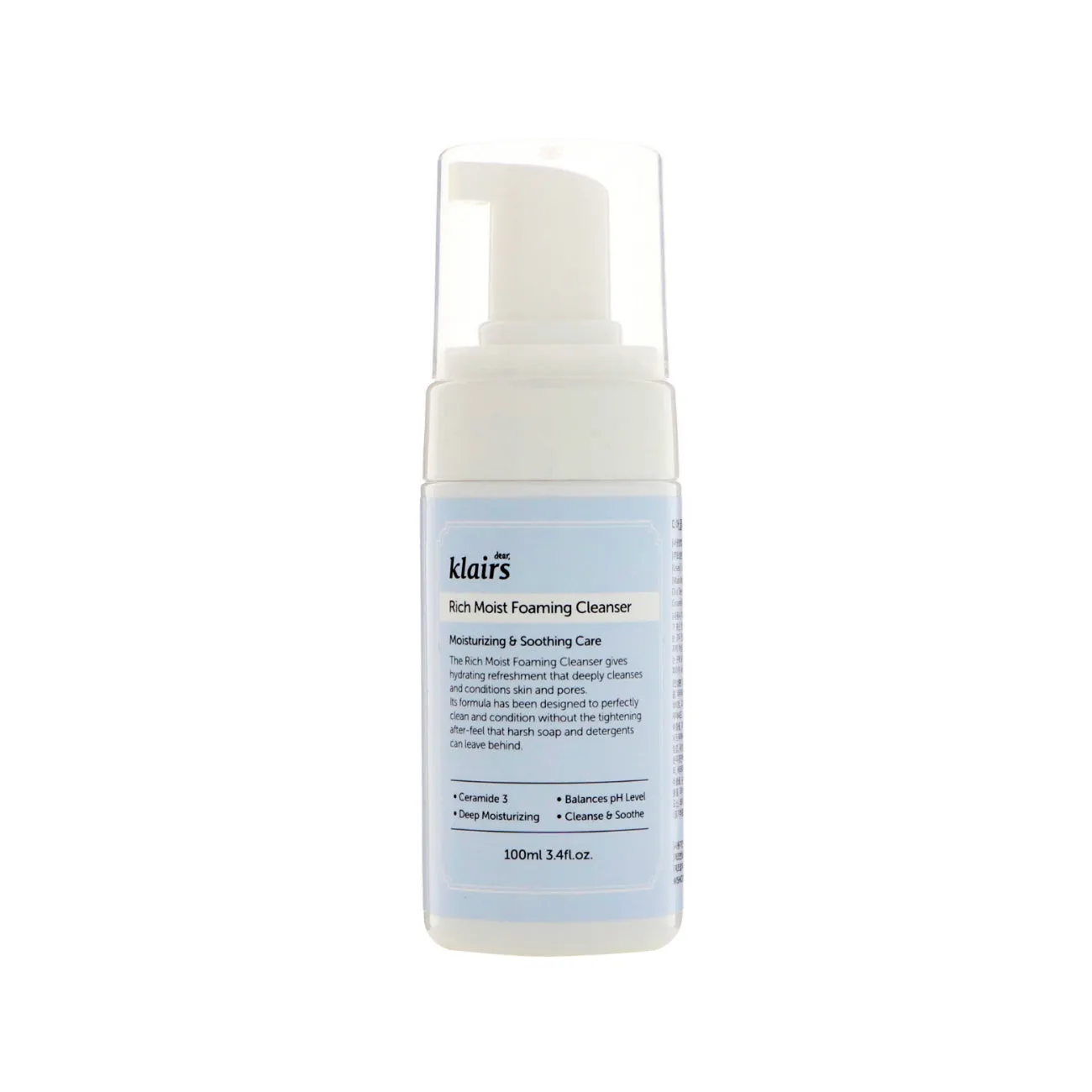 Klairs Rich Moist Foaming Cleanser