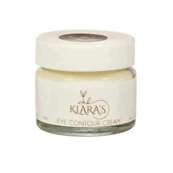 Klara's Marine Algae Extract Eye Contour Cream 15ml - Reduce the Morning Puffiness & Dark Circle with Watermelon Concentrate Vitamin E, C Eye Cream for Women.
