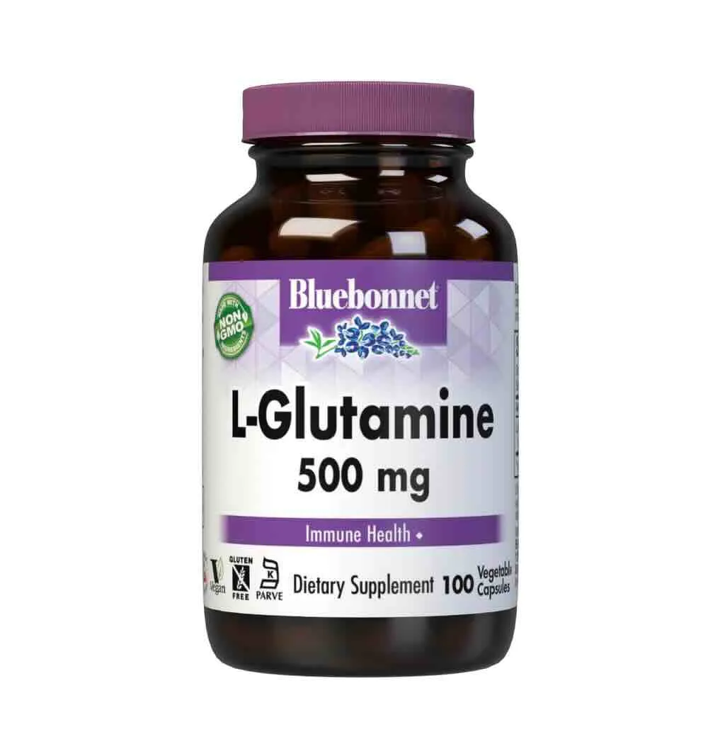 L-Glutamine 500 mg, 100 vcaps