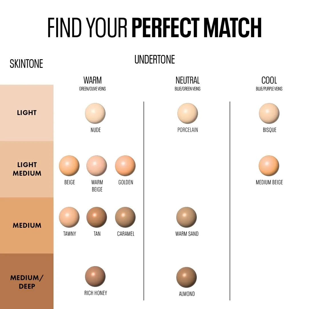 L.A. Girl Tinted Foundation, Warm Beige GLM756