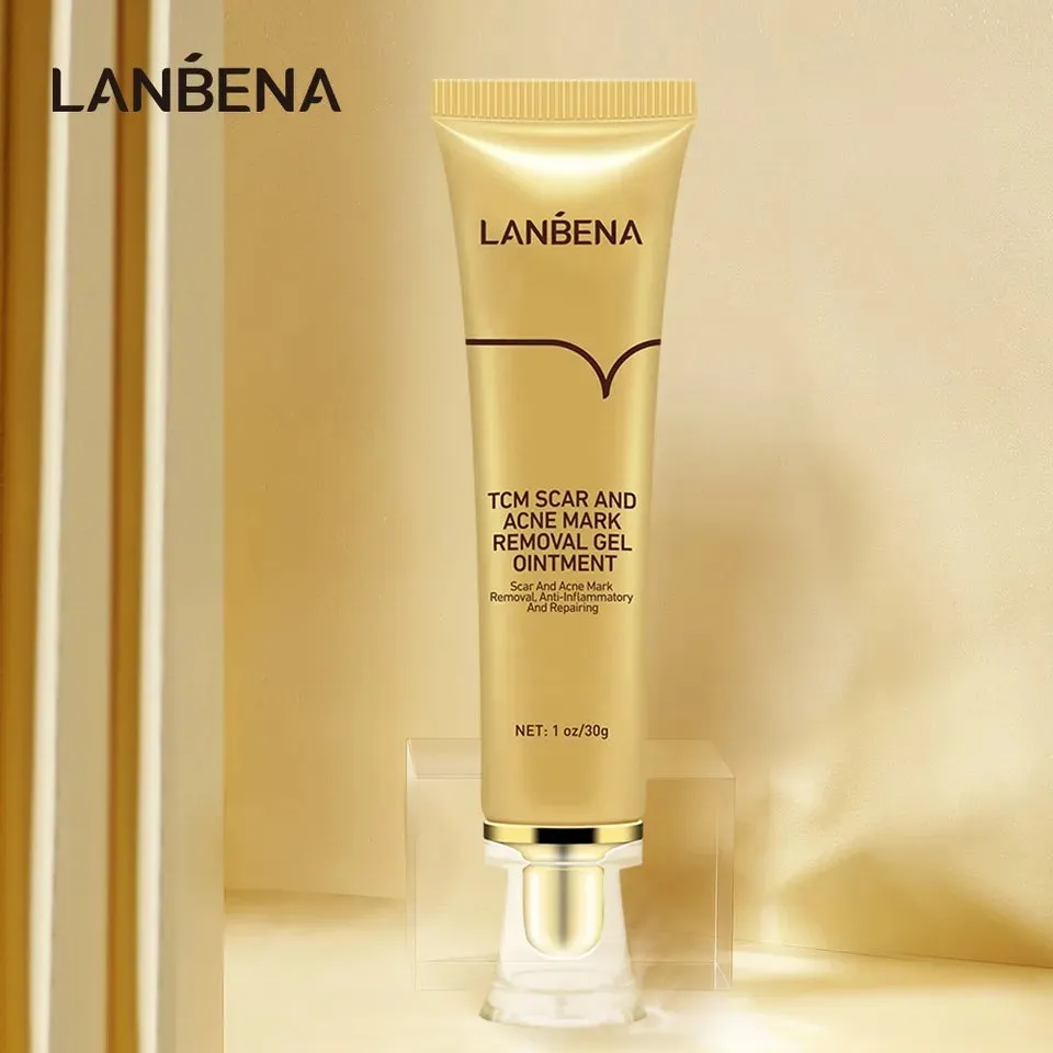 LANBENA Herbal Scar Removal Cream For Old Scars Stretch Mark Spots Gel for Men & Women S4584784