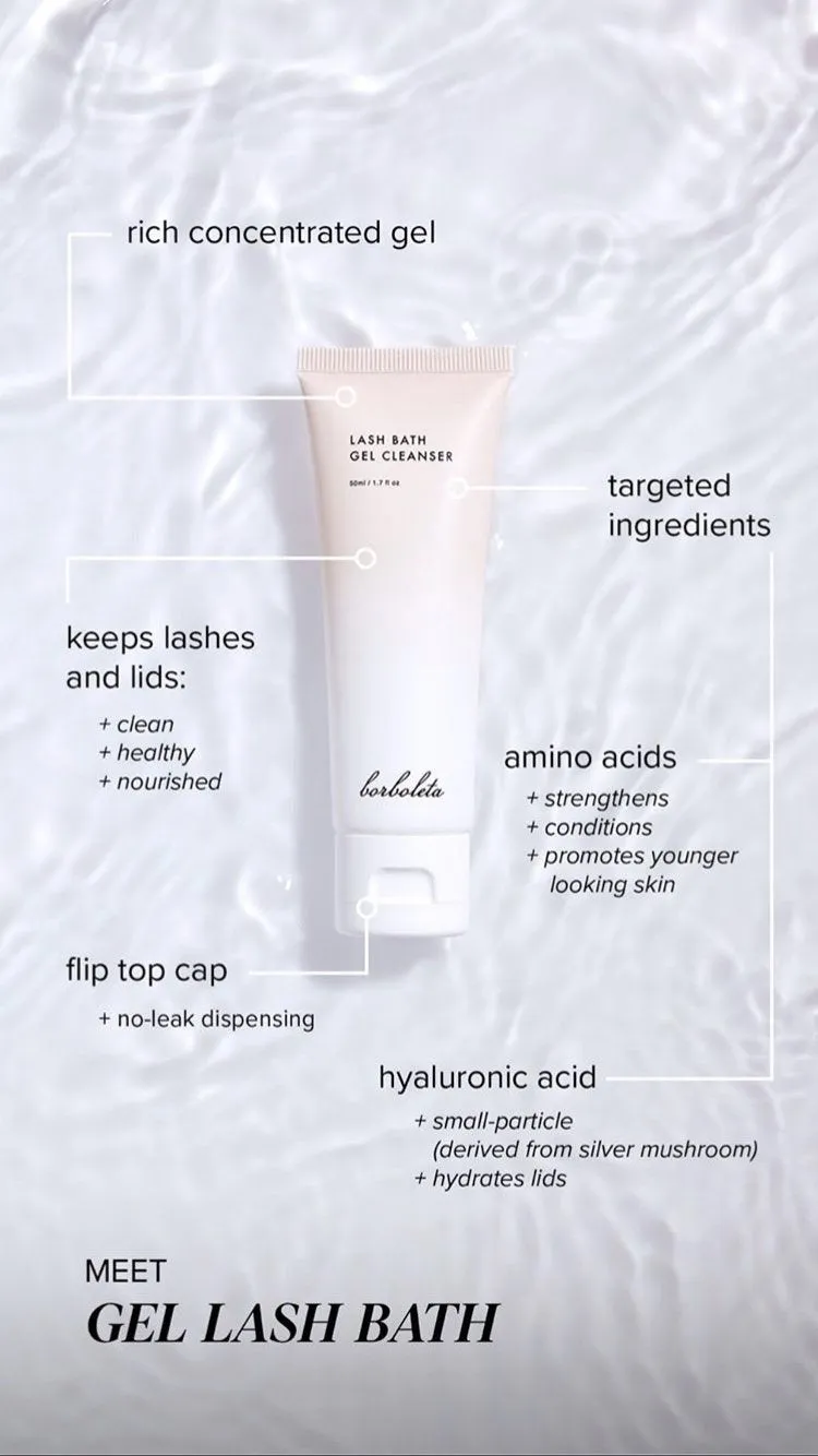 Lash Bath Gel Cleanser