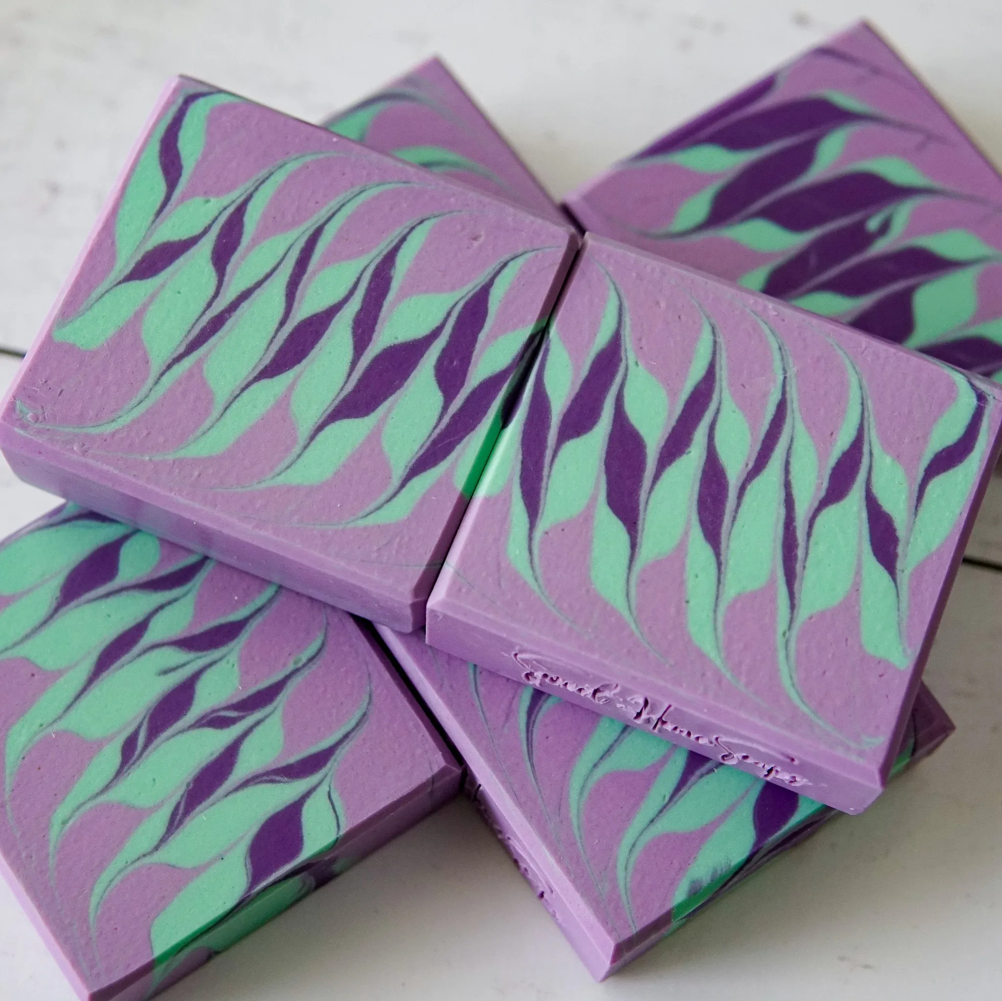 Lavender Mint Essential Oil Scented Soap With Goat Milk