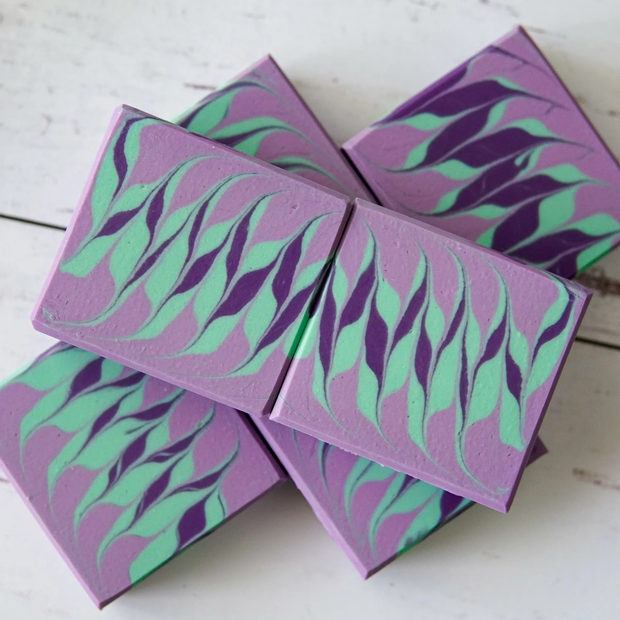 Lavender Mint Essential Oil Scented Soap With Goat Milk
