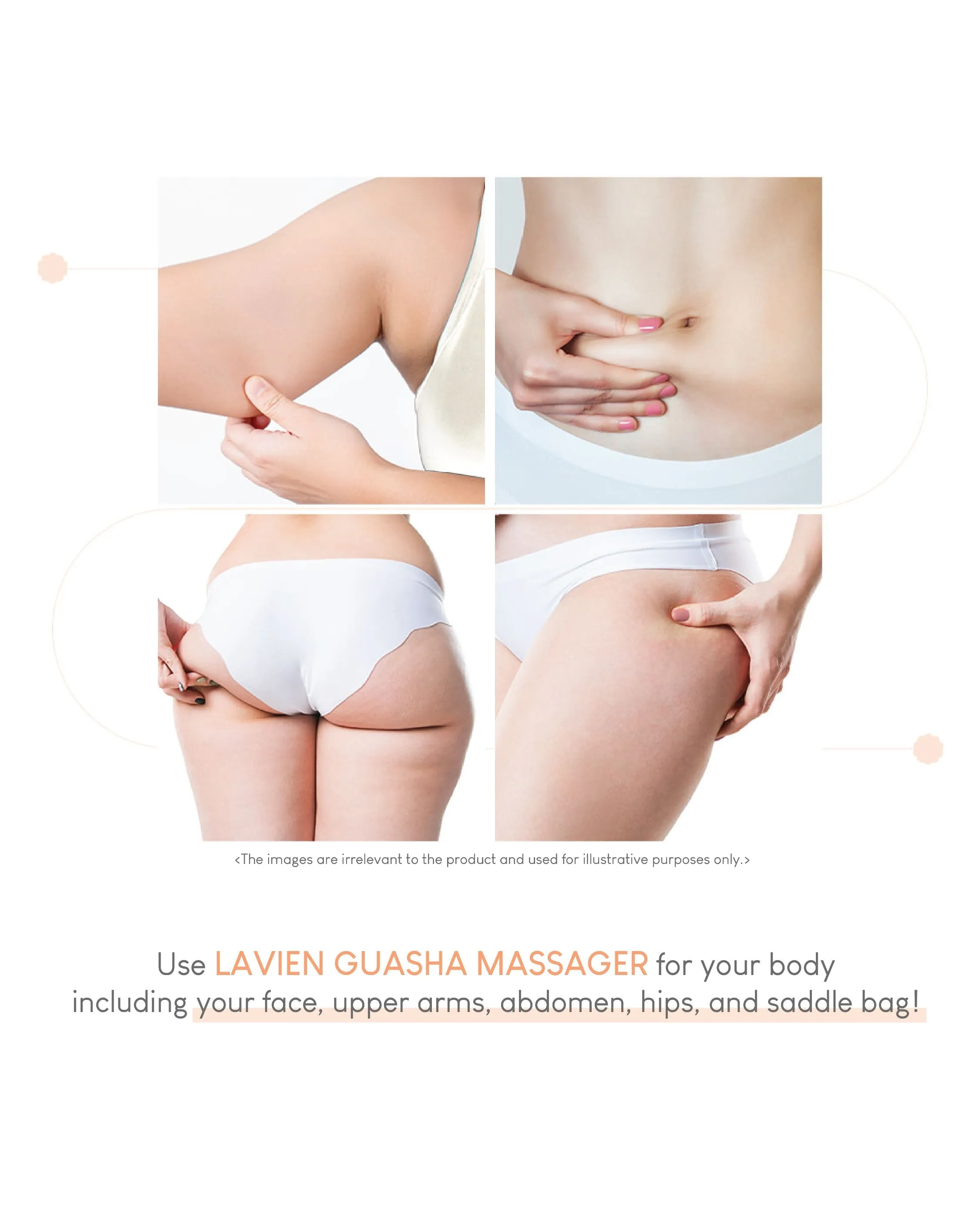 Lavien Gua Sha Ceramic Massage Plate