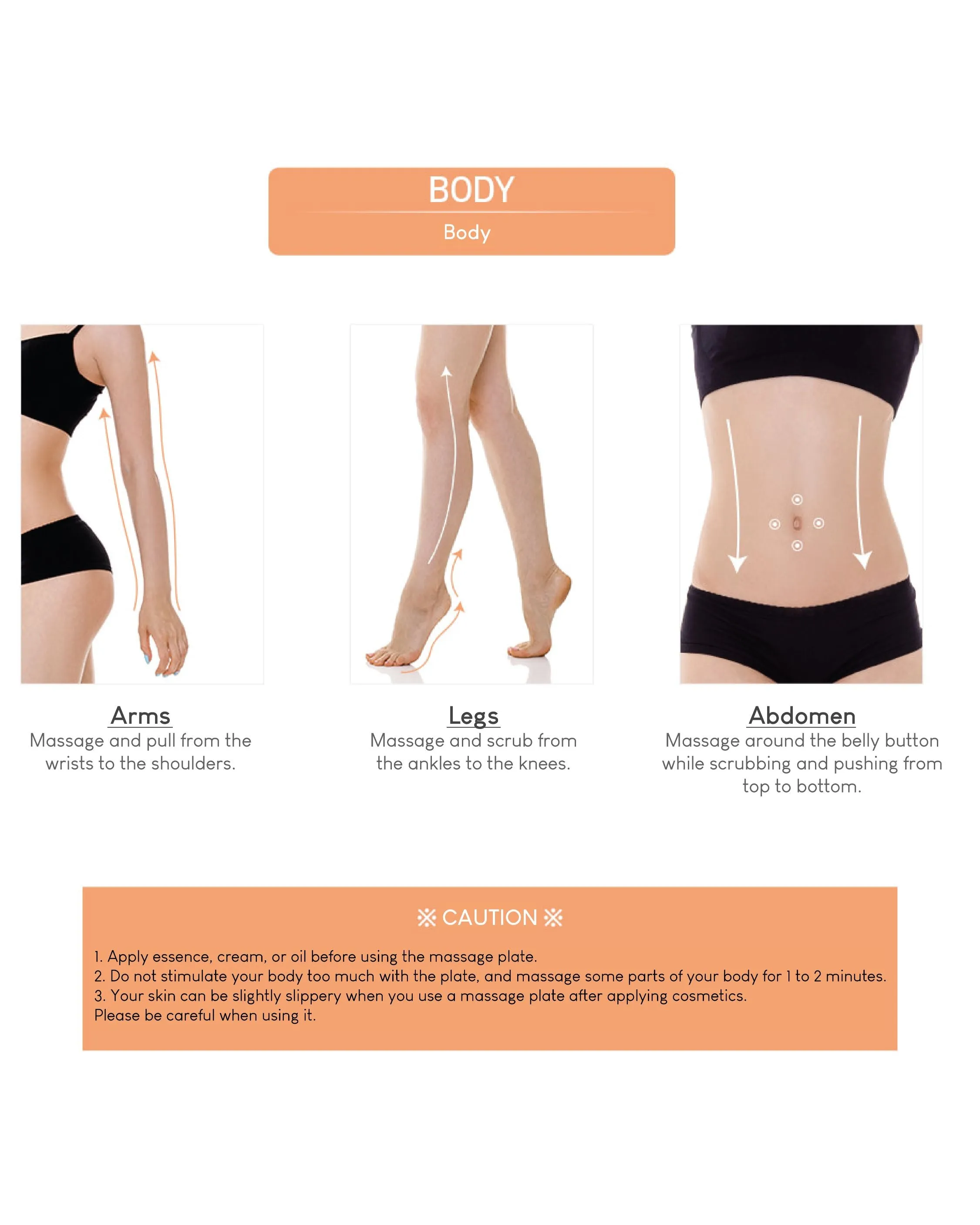 Lavien Gua Sha Ceramic Massage Plate