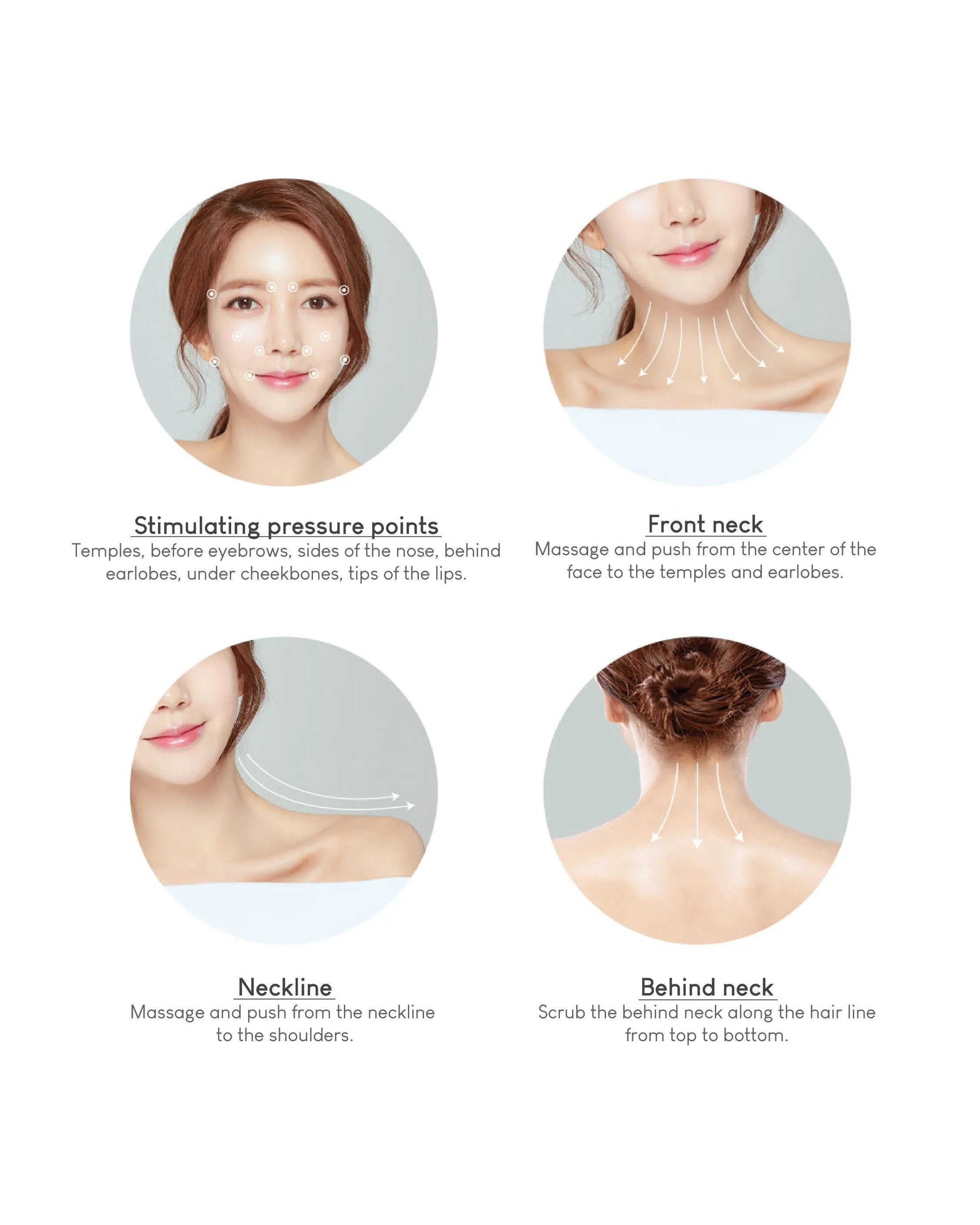 Lavien Gua Sha Ceramic Massage Plate