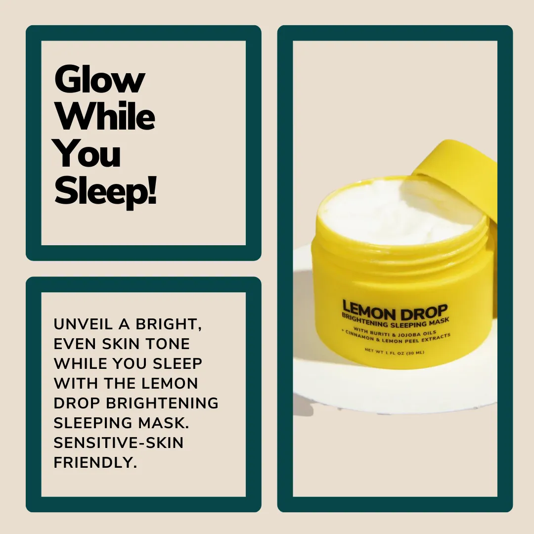 Lemon Drop Brightening Sleeping Mask