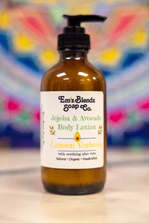 Lemon Verbena | Jojoba & Avocado Body Lotion | Daily Hydration