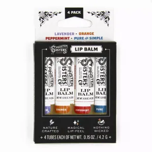 Lip Balm 4 Pack