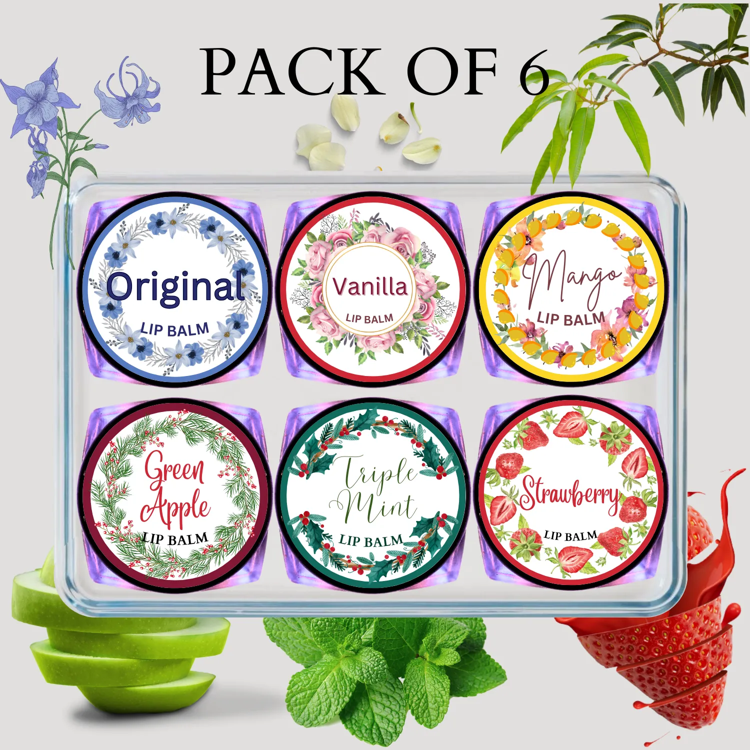 Lip Balm Brands - Health Benefit Pack (30 Grams)