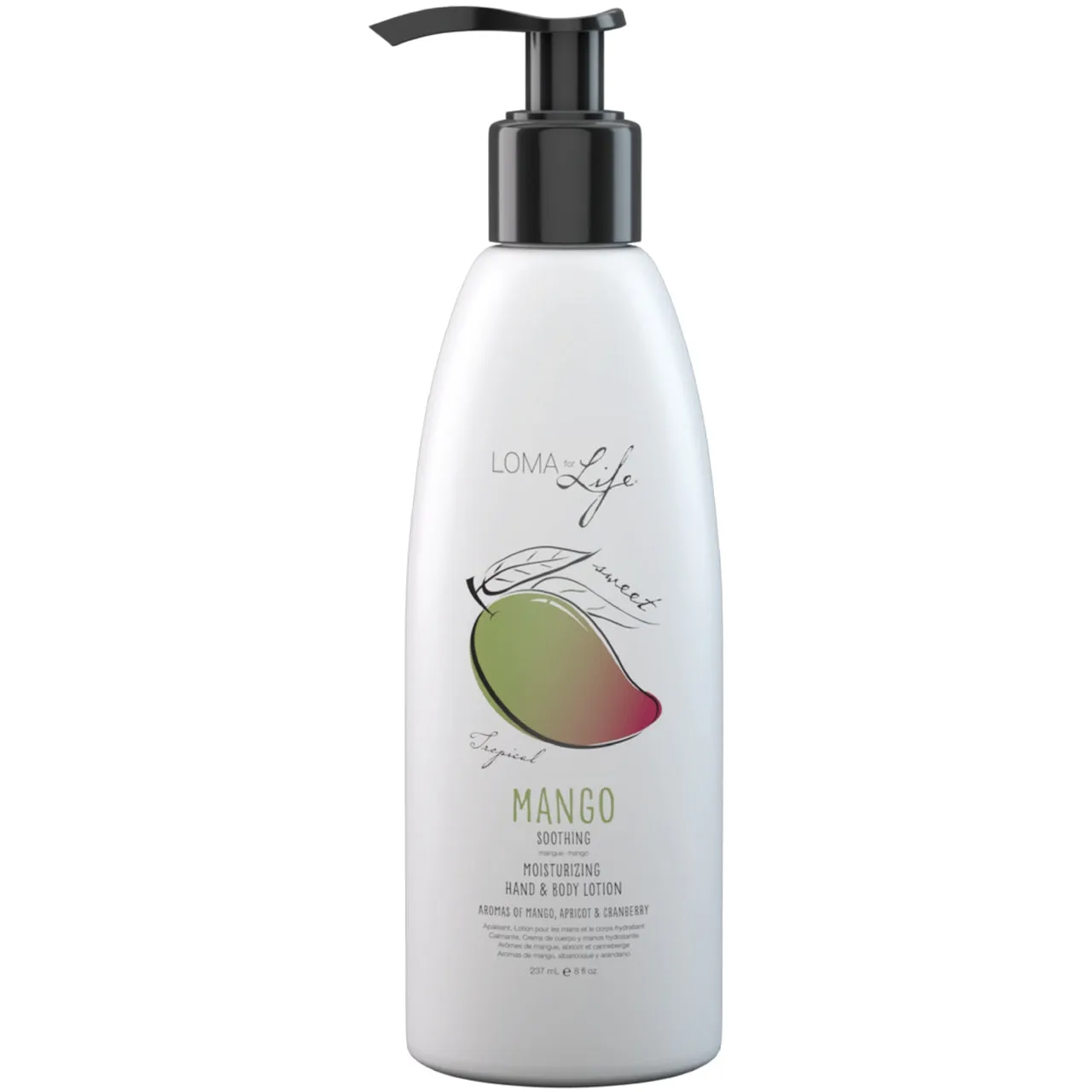 LOMA moisturizing mango hand & body lotion
